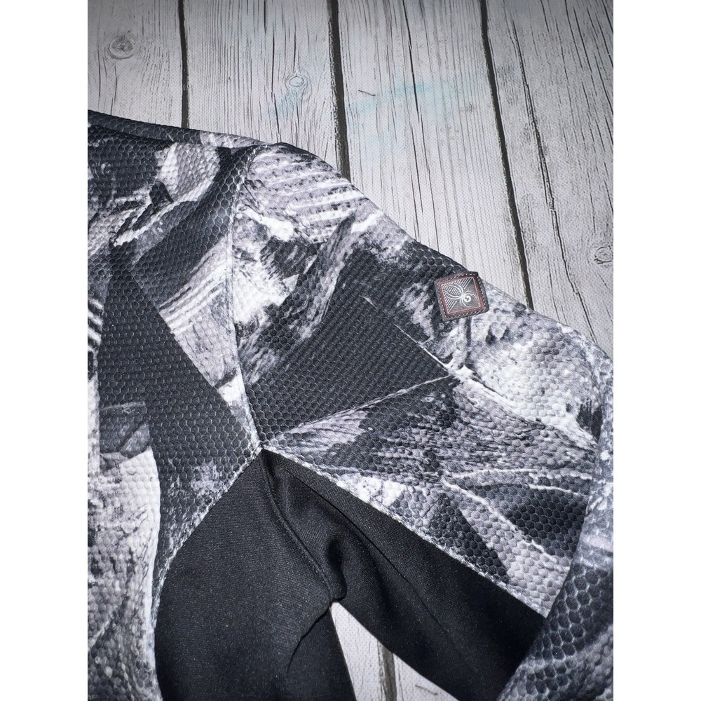 Spyder Logo Sweatshirt Pullover Black And White Boys Size XL 1/4 - Picture 2 of 8